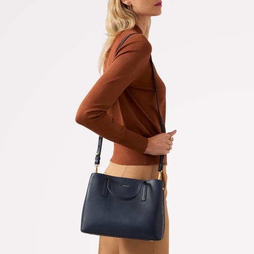 Radley London Dukes Place Medium Ziptop Satchel Bag In Evenfall