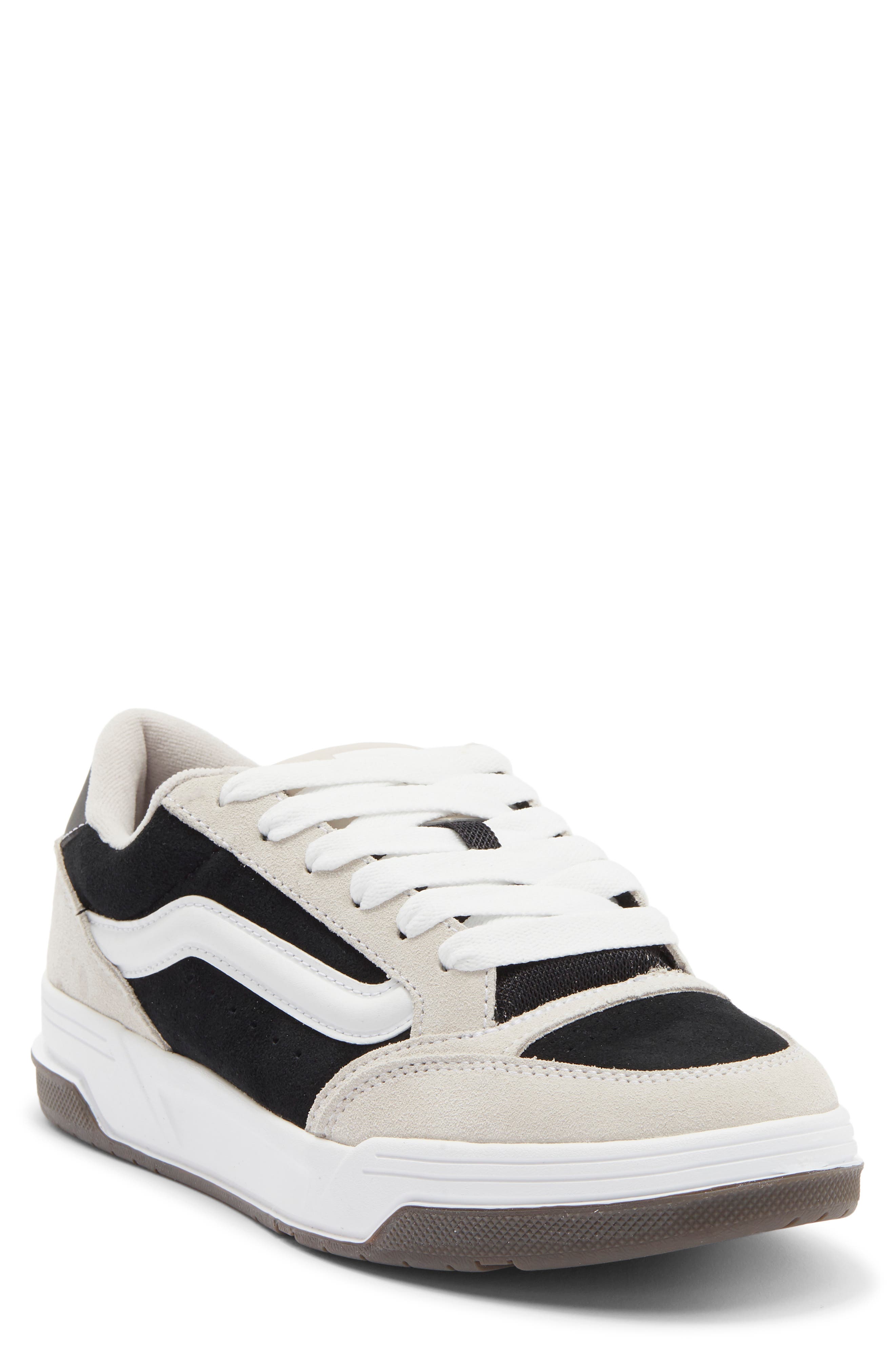 Hylane Sneaker, Main, color, WHITE/BLACK