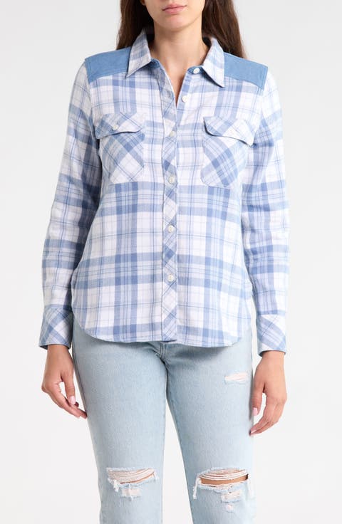 Daly Plaid Cotton Flannel Shirt