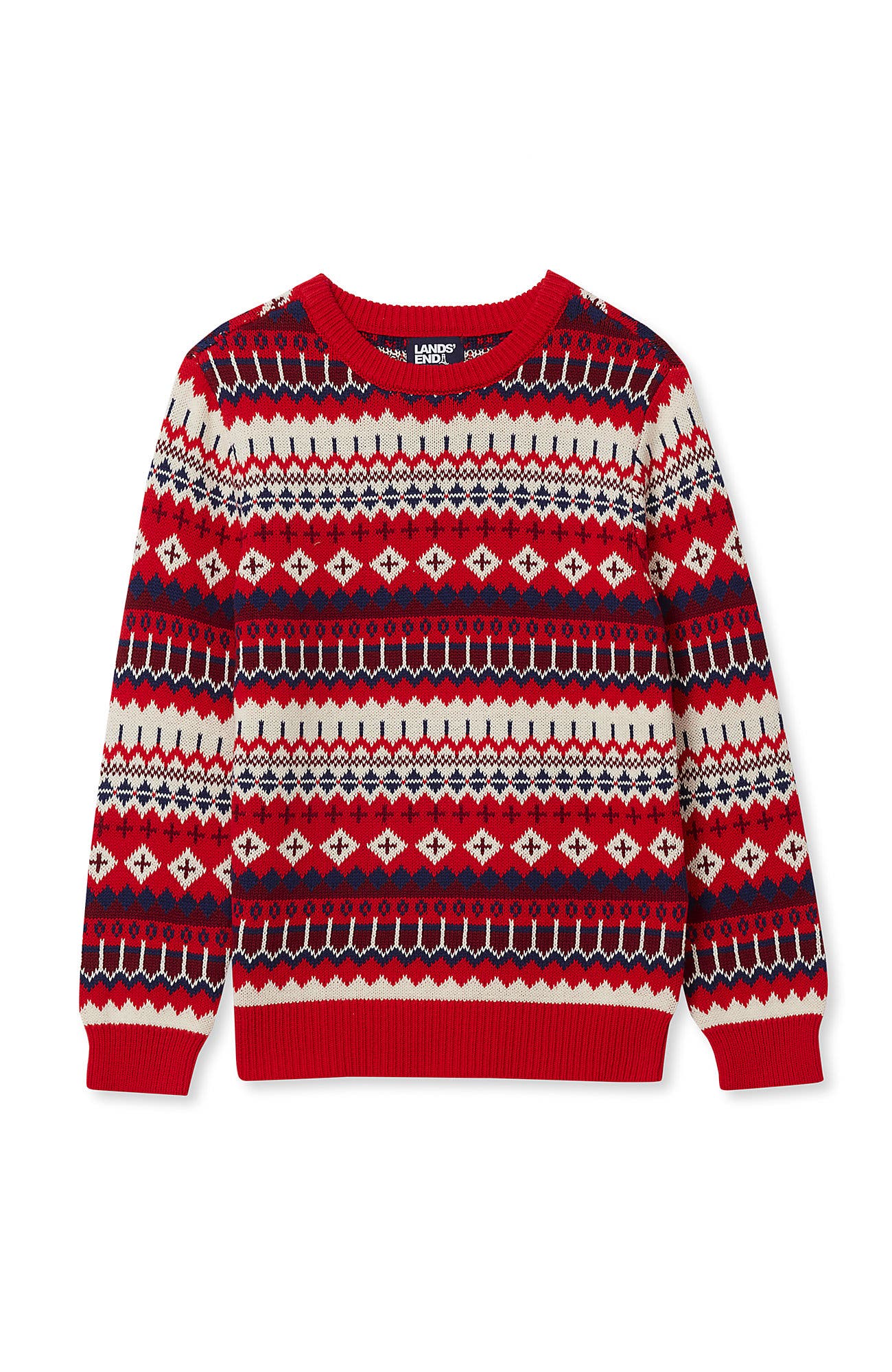 Egret Multi Fairisle