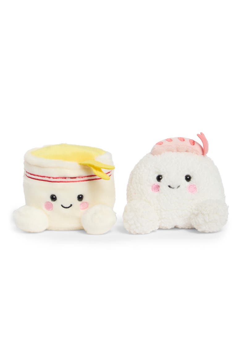 Palm Pals Sushi Dashi 2-Pack Stuffed Animal Set, Main, color, ASSORTED