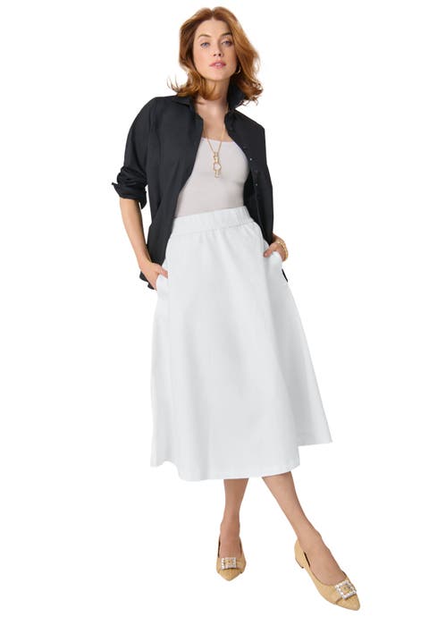 Comfort Waist Stretch Denim Straight-Leg Jean