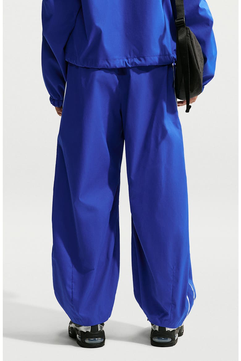 Essentials W Barrel Pants, Alternate, color, OLD ROYAL/ WHITE