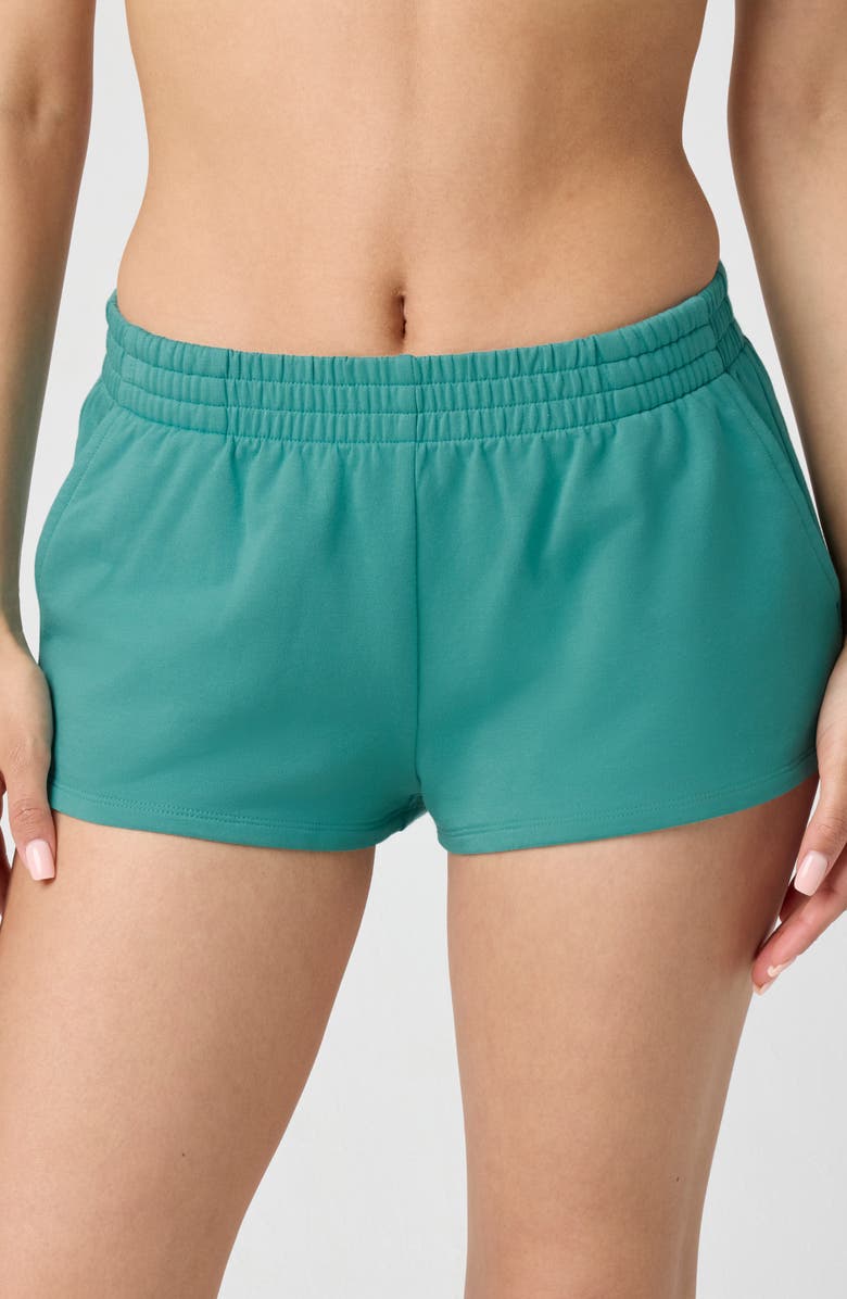 Florence by Mills Sporty French Terry Sweat Shorts, Alternate, color, Bristol