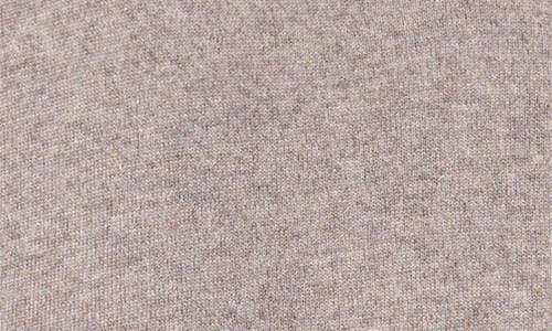 Canali Heathered Wool Quarter Zip Sweater In Neutral