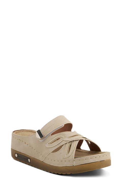 Cutout Slide Sandal (Women)