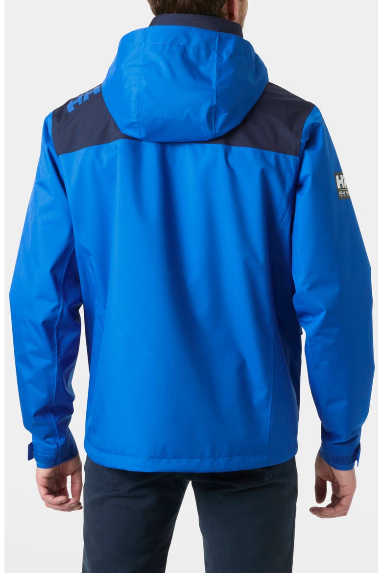 Crew 2.0 Hooded Waterproof Midlayer Sailing Jacket, Alternate, color, COBALT 2.0