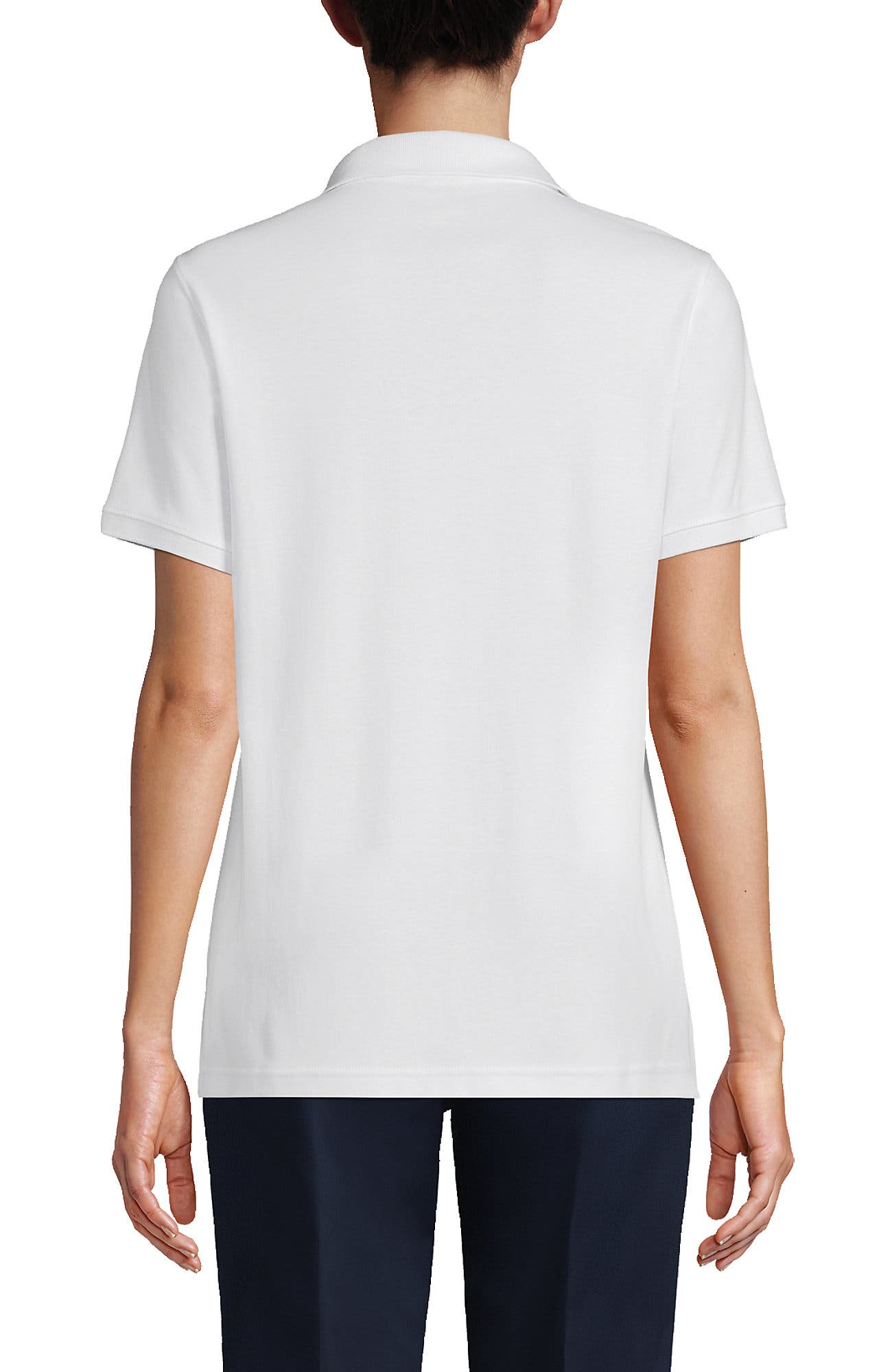 School Uniform  Short Sleeve Interlock Polo Shirt - image 2