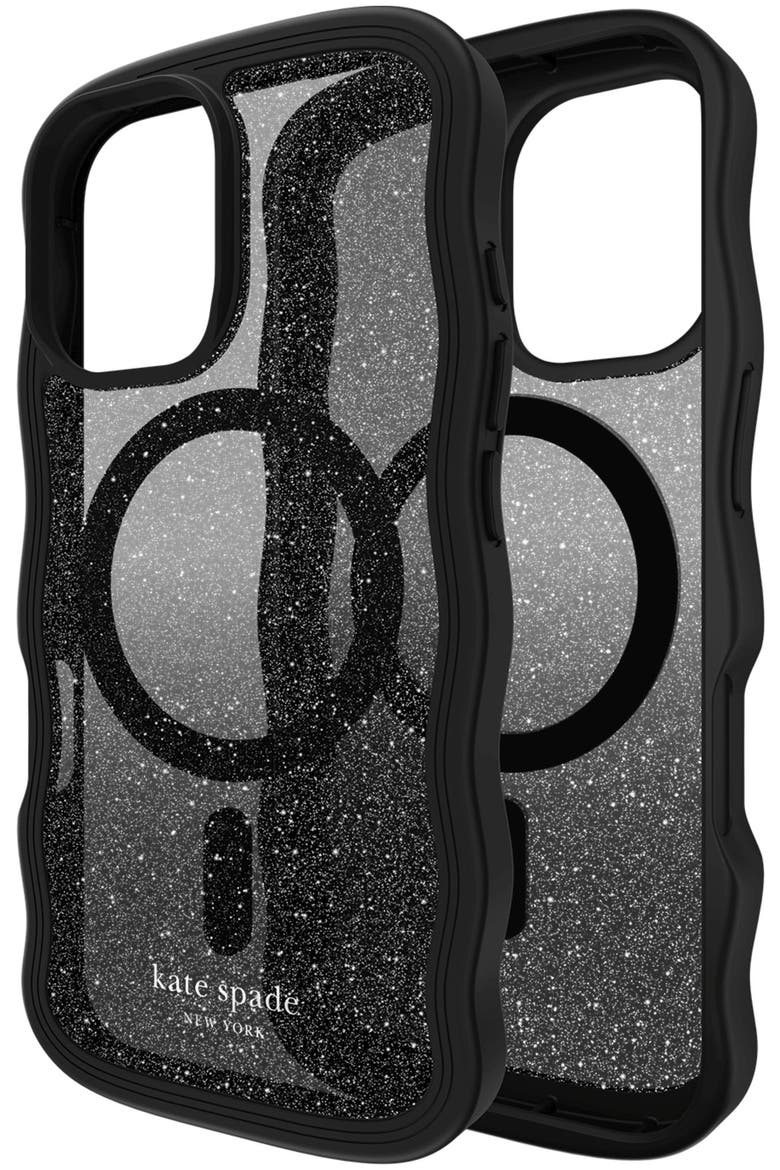 Wavy MagSafe Case for Apple iPhone 16, Main, color, Black