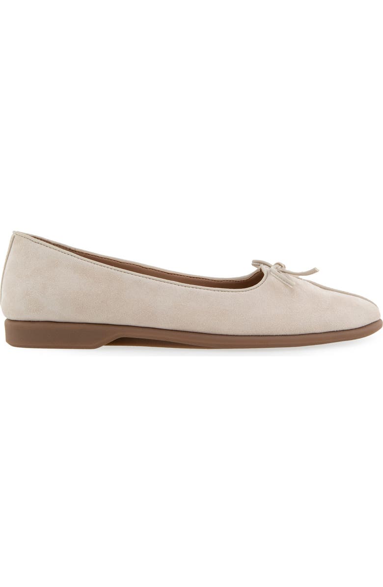 Aerosoles Novia Ballet Flat, Alternate, color, Stone Suede