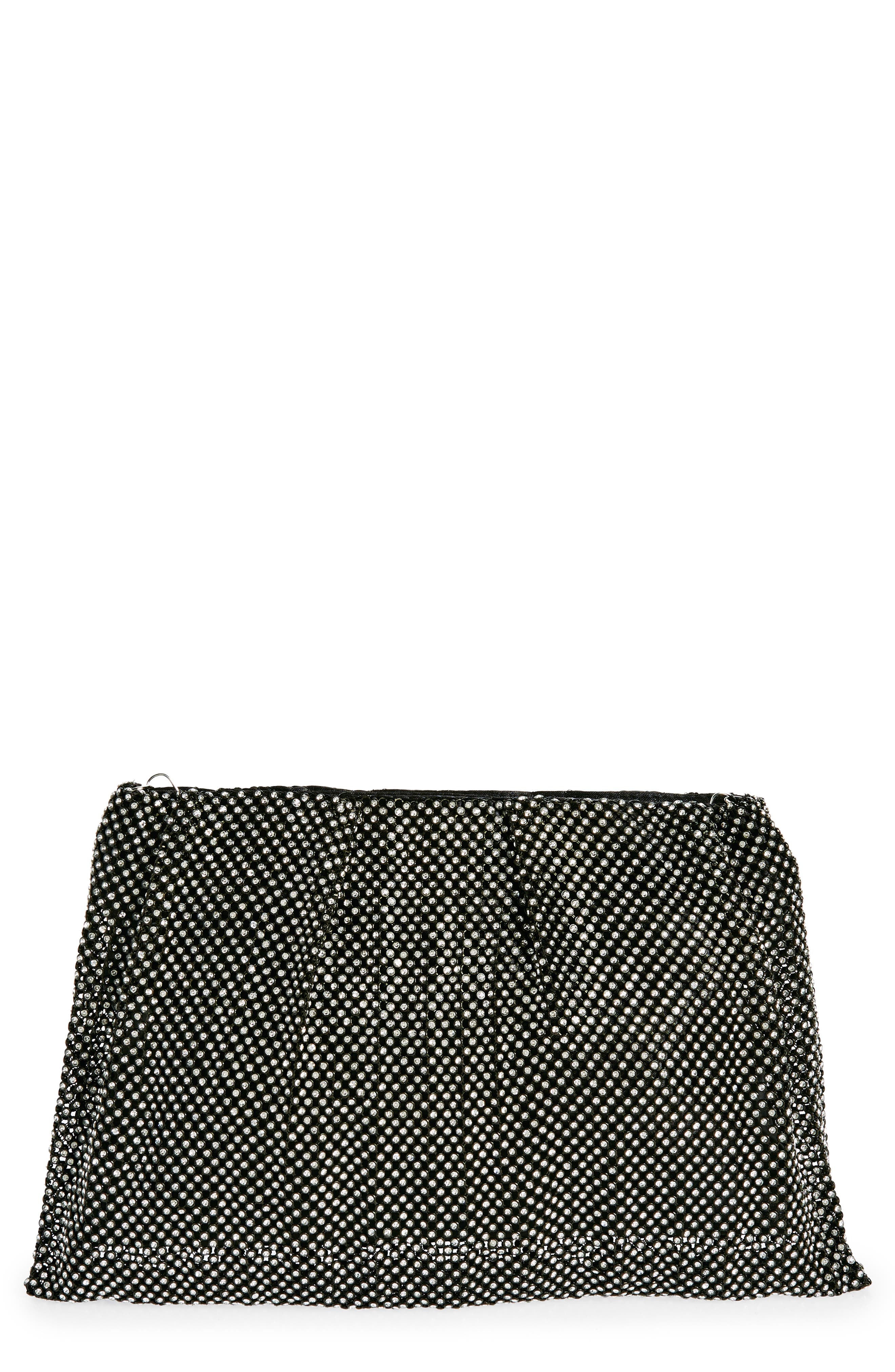 Jessica McClintock Francis Crystal Drape Clutch, Main, color, 