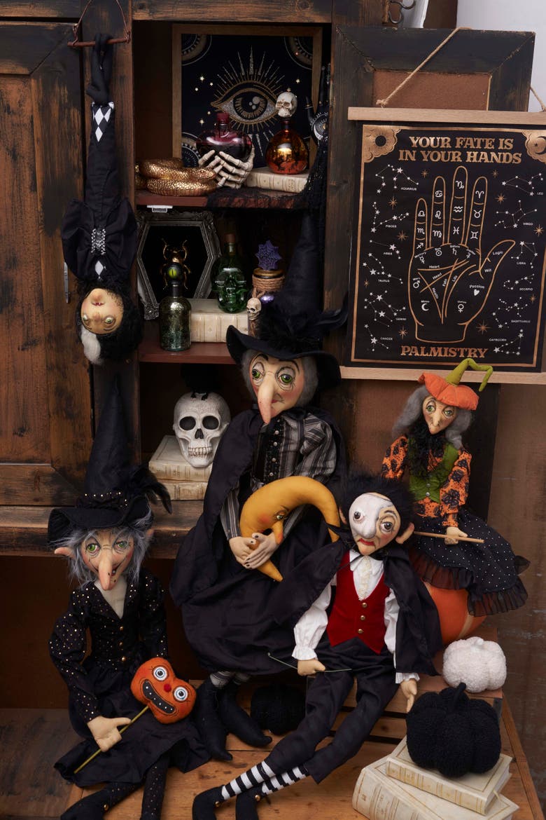 Phantom Phillip Joe Spencer Gathered Traditions Halloween Figurine 29", Alternate, color, Black