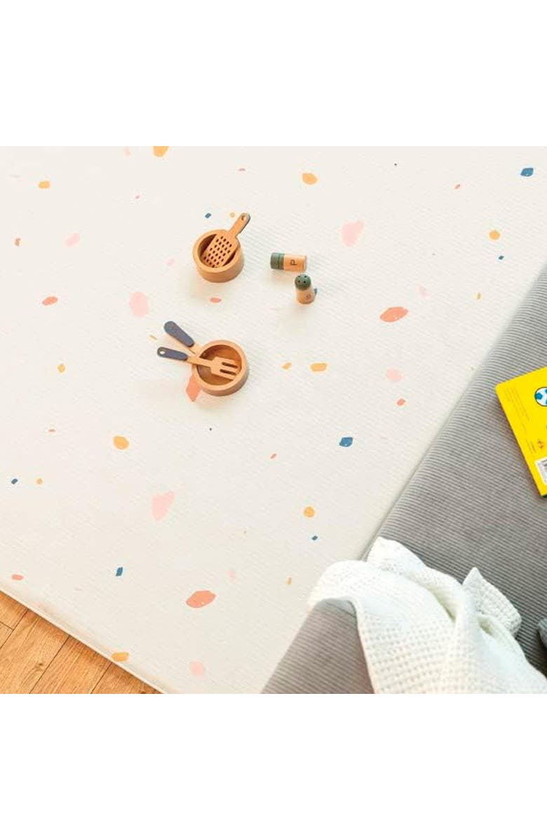 Parklon LaPure Soft Play Mat - Double-sided Jelly Terrazzo & Sage Beige, Alternate, color, Multicolor