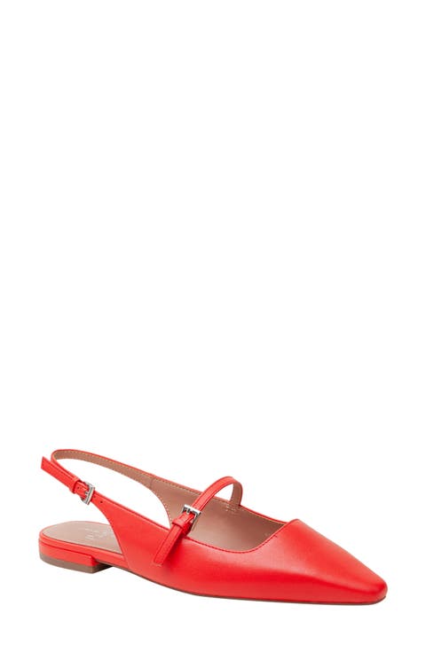 Celeste Slingback Pointed Toe Flat (Women)