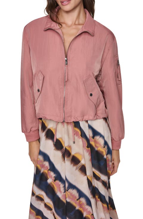 Taffeta Bomber Jacket