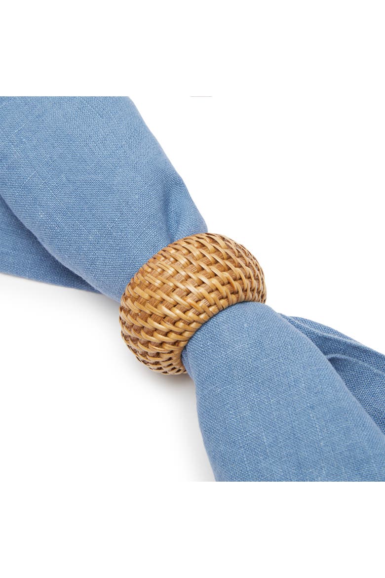 Eclipse Napkin Ring - Set of 4, Alternate, color, Natural