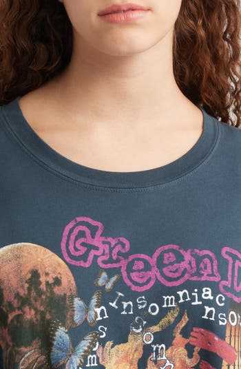 Green Day Insomniac Cotton Graphic T-Shirt