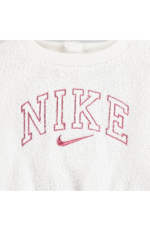 Nike Kids' Swoosh Spirit Crewneck Sweatshirt & Leggings Set In Multi