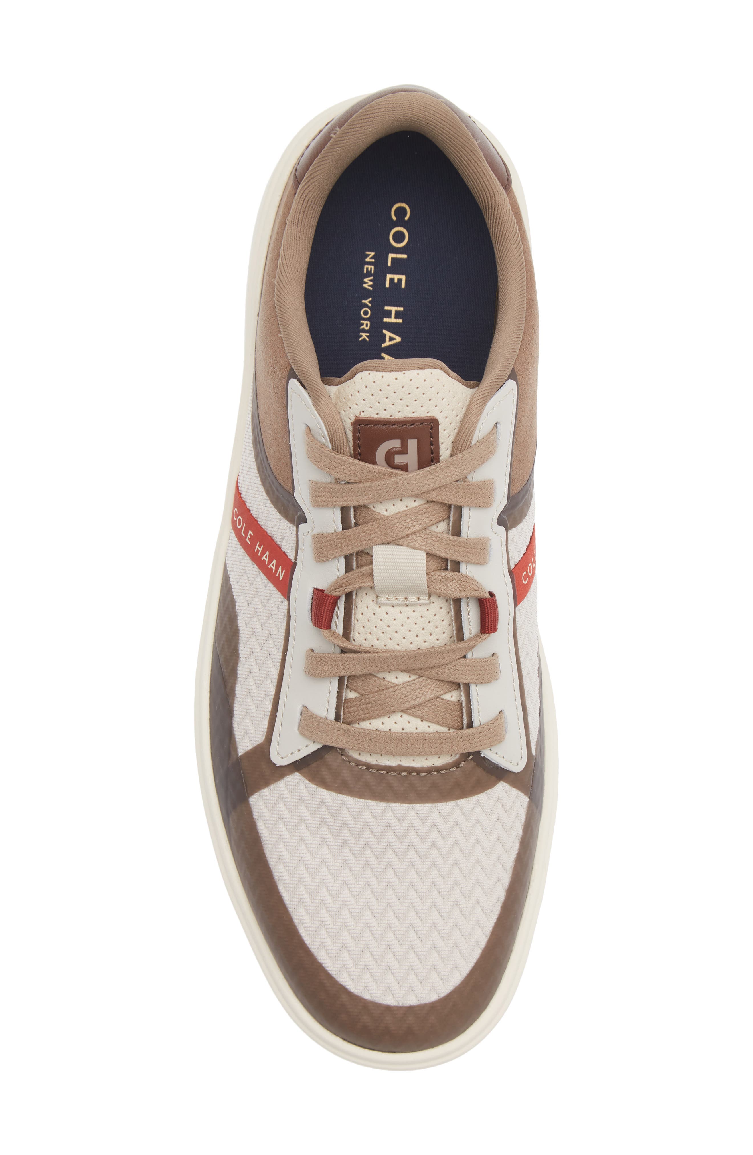 Grand Crosscourt Winner Sneaker, Alternate, color, PUMICE STONE/ CHESTNUT/ IVORY