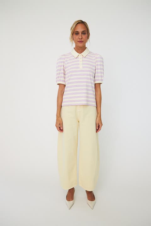 Kleocras Striped Polo Shirt
