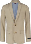 Tommy Hilfiger Kids' Two Button Stretch Woven Sport Coat