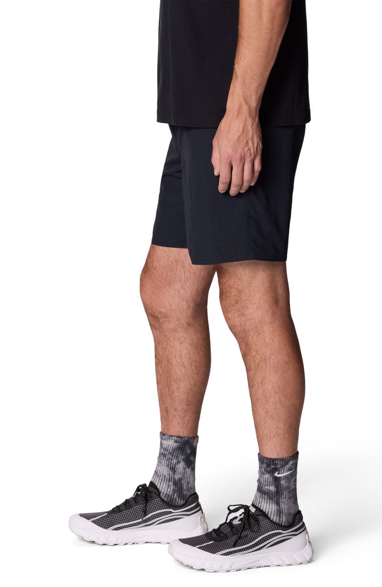 Mountain Hardwear Stryder Drawstring Shorts, Alternate, color, Black