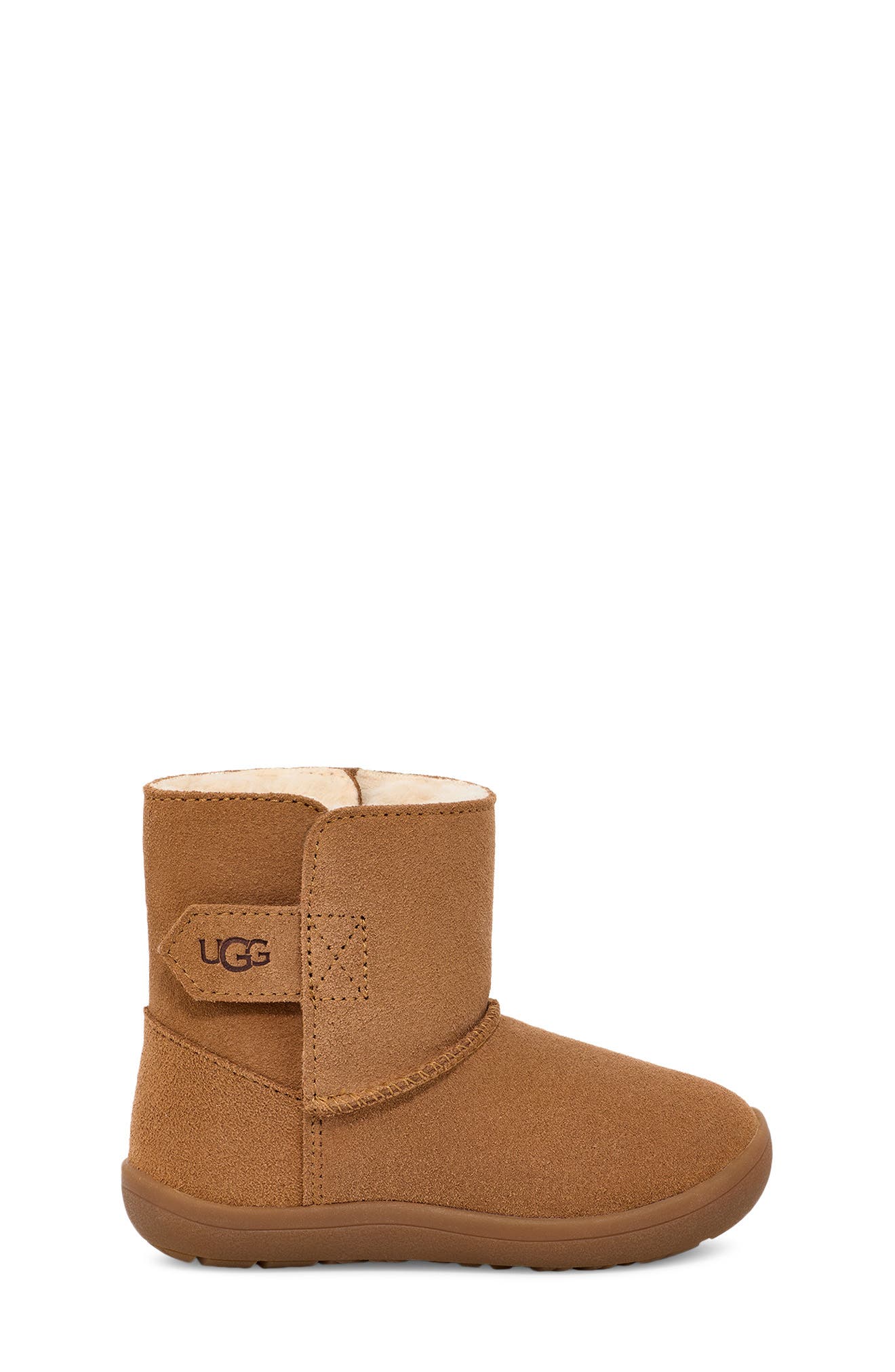 Kid's Keelan Water Resistant Boot, Alternate, color, CHESTNUT