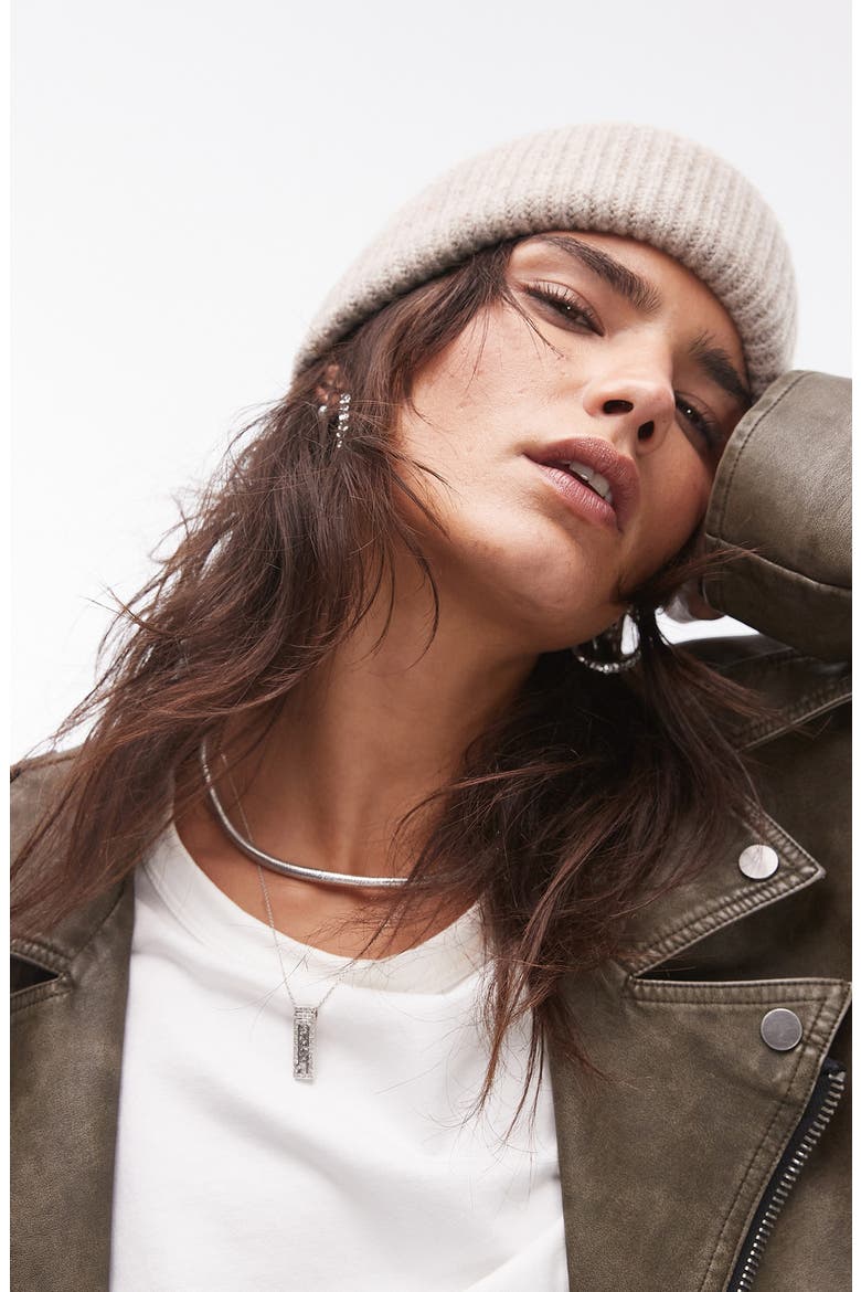 Henry Rib Beanie, Alternate, color, BEIGE