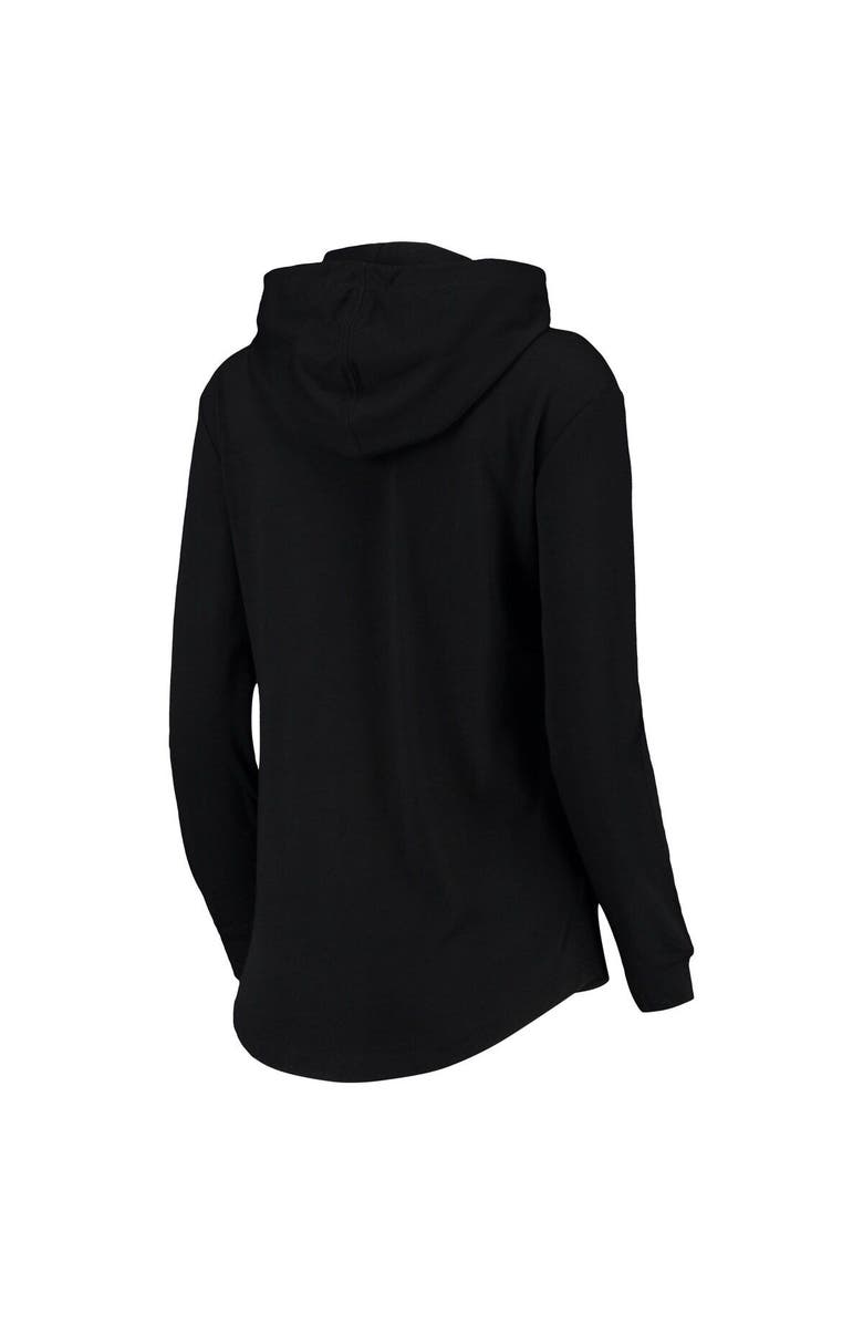 LEVELWEAR Women's Levelwear Black Washington Nationals Vivid Scuba Neck Pullover Hoodie, Alternate, color, Black