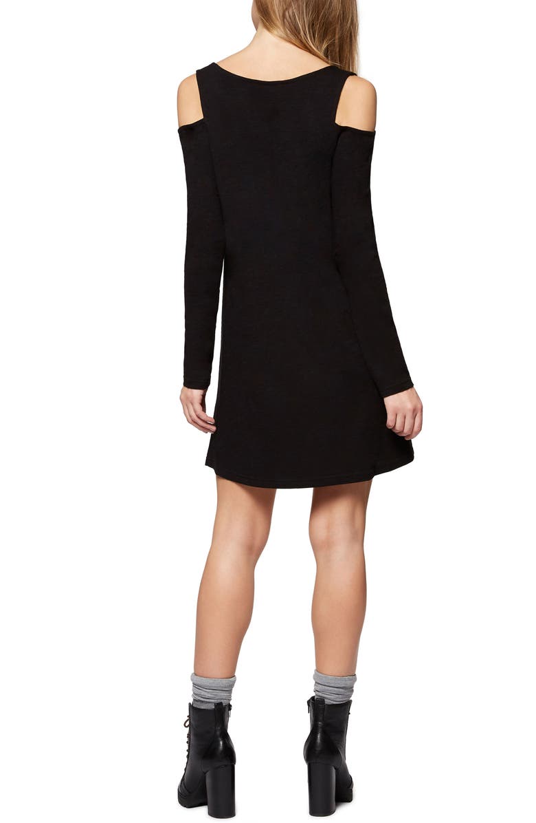 Sanctuary Morgan Cold Shoulder T-Shirt Dress, Alternate, color, 