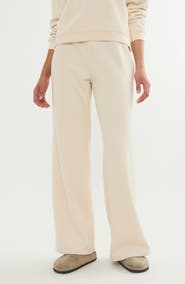 Marine Layer Velour Flare Leg Pants