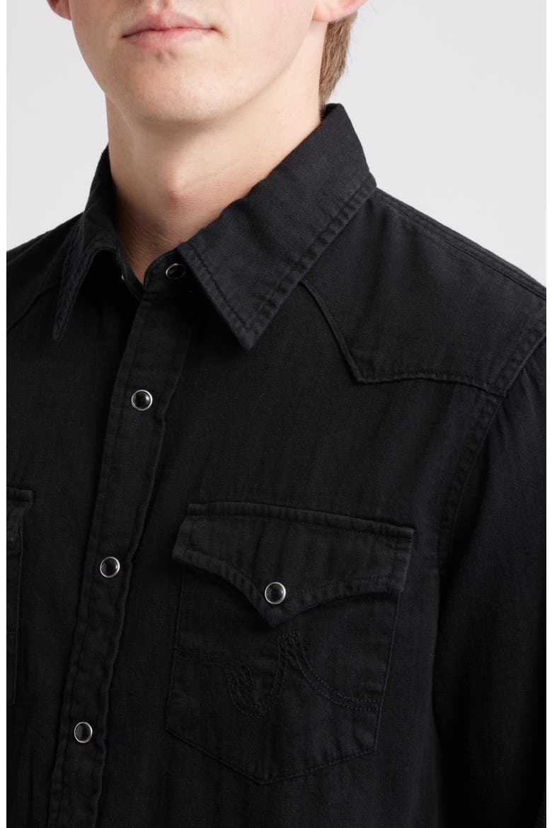 Huston Classic Fit Western Snap-Up Shirt, Alternate, color, CHAPMAN