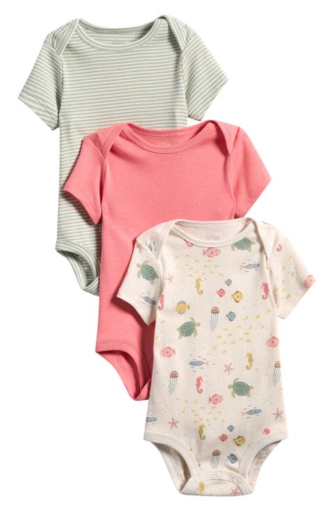 Assorted 3-Pack Bodysuits (Baby)