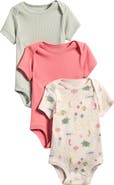 Little Planet Assorted 3-Pack Bodysuits