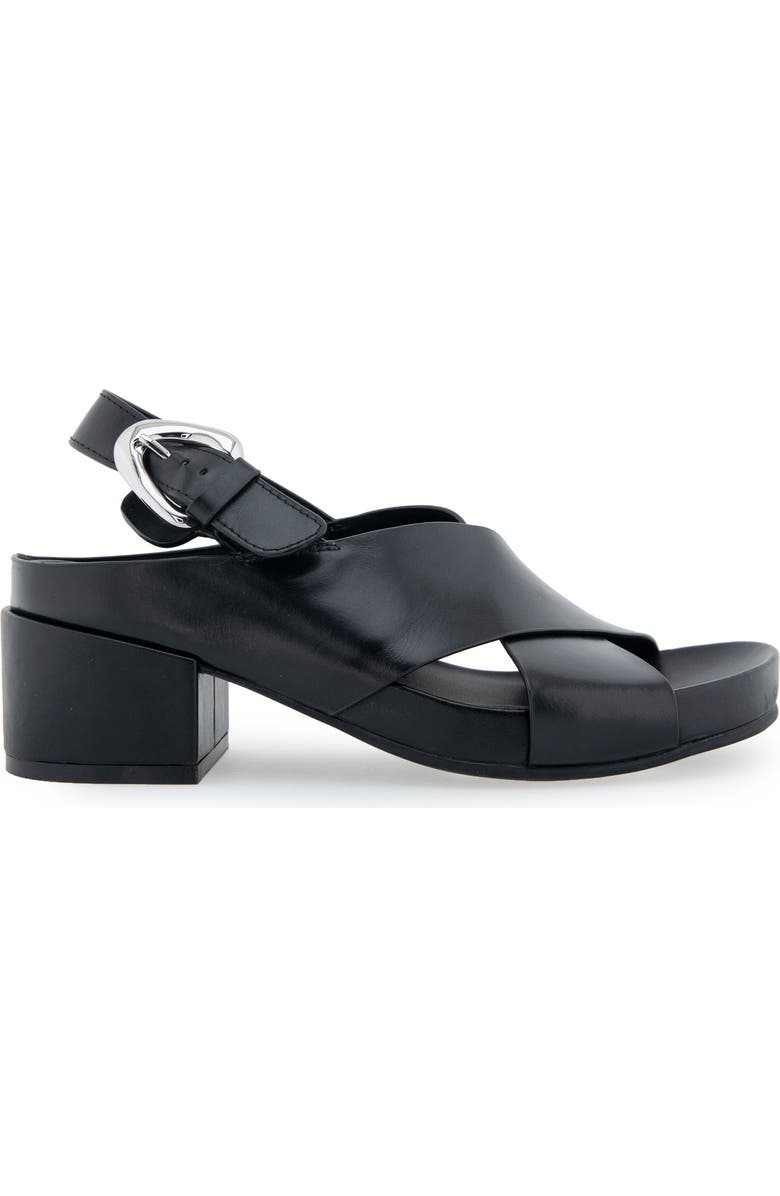 Aerosoles Chrystie Sandal, Alternate, color, Black Leather