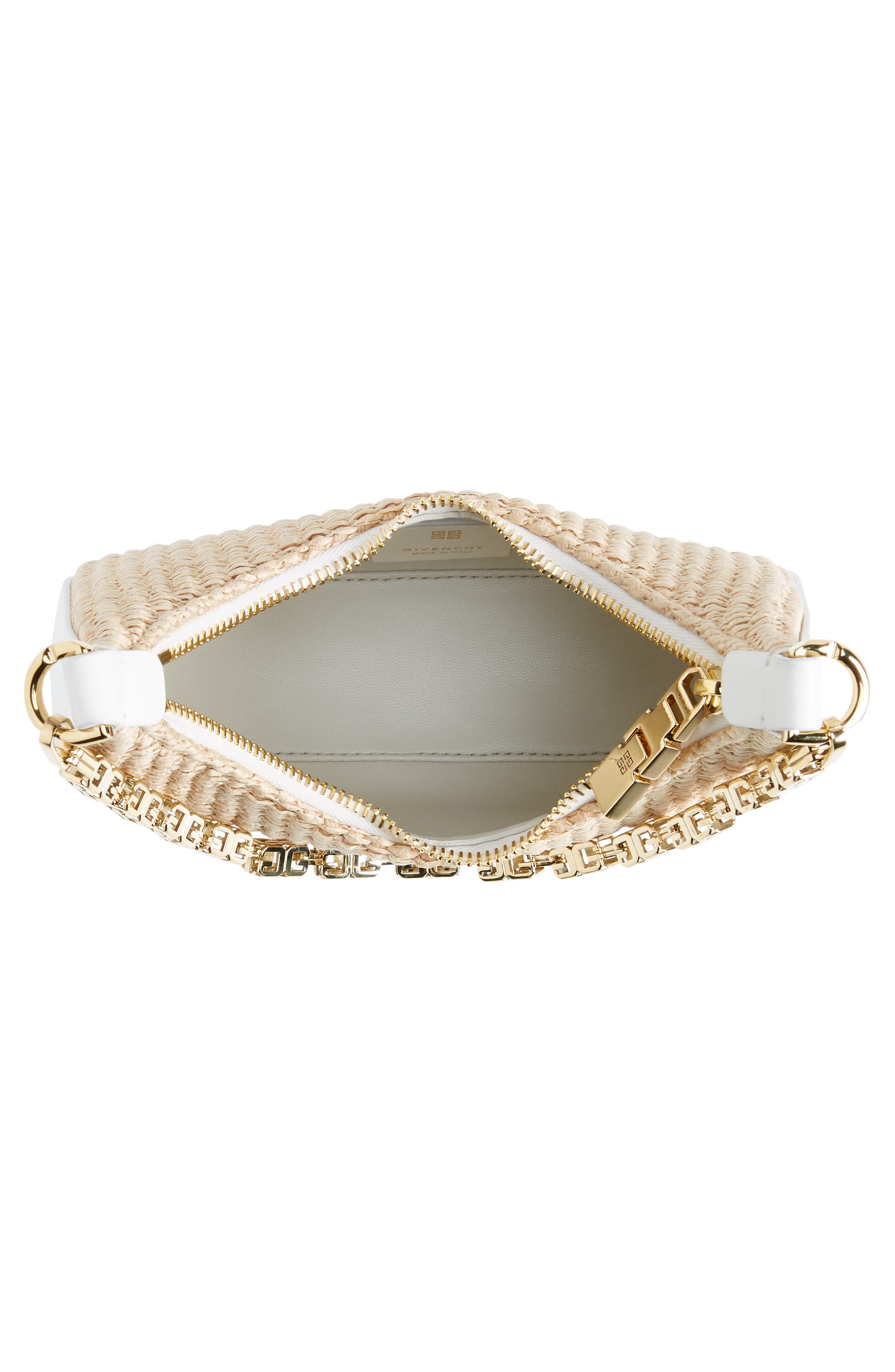 Givenchy Mini Moon Cutout Hobo Bag, Alternate, color, 