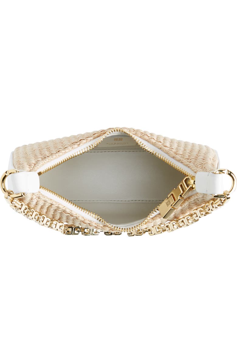 Givenchy Mini Moon Cutout Hobo Bag, Alternate, color,