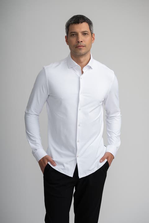 Core Techno Stretch LS Button-Up Shirt