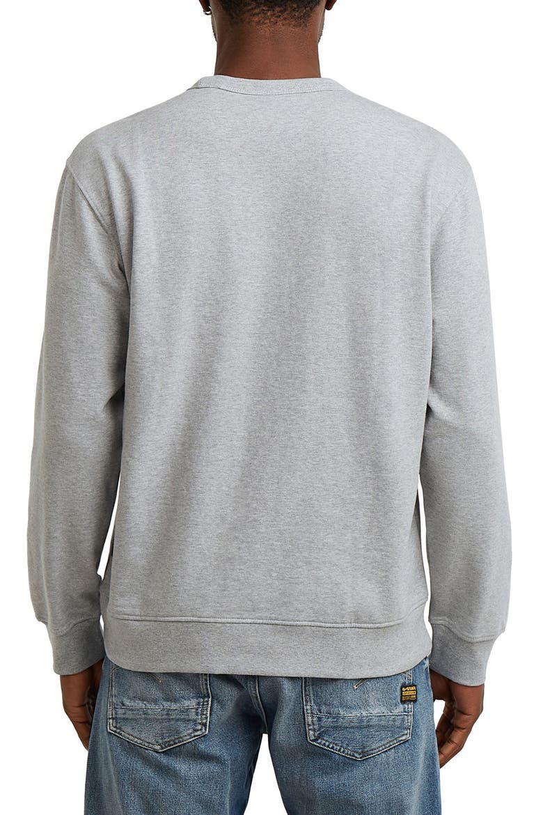 Logo Graphic Sweatshirt, Alternate, color, MEDIUM GREY HEATHER