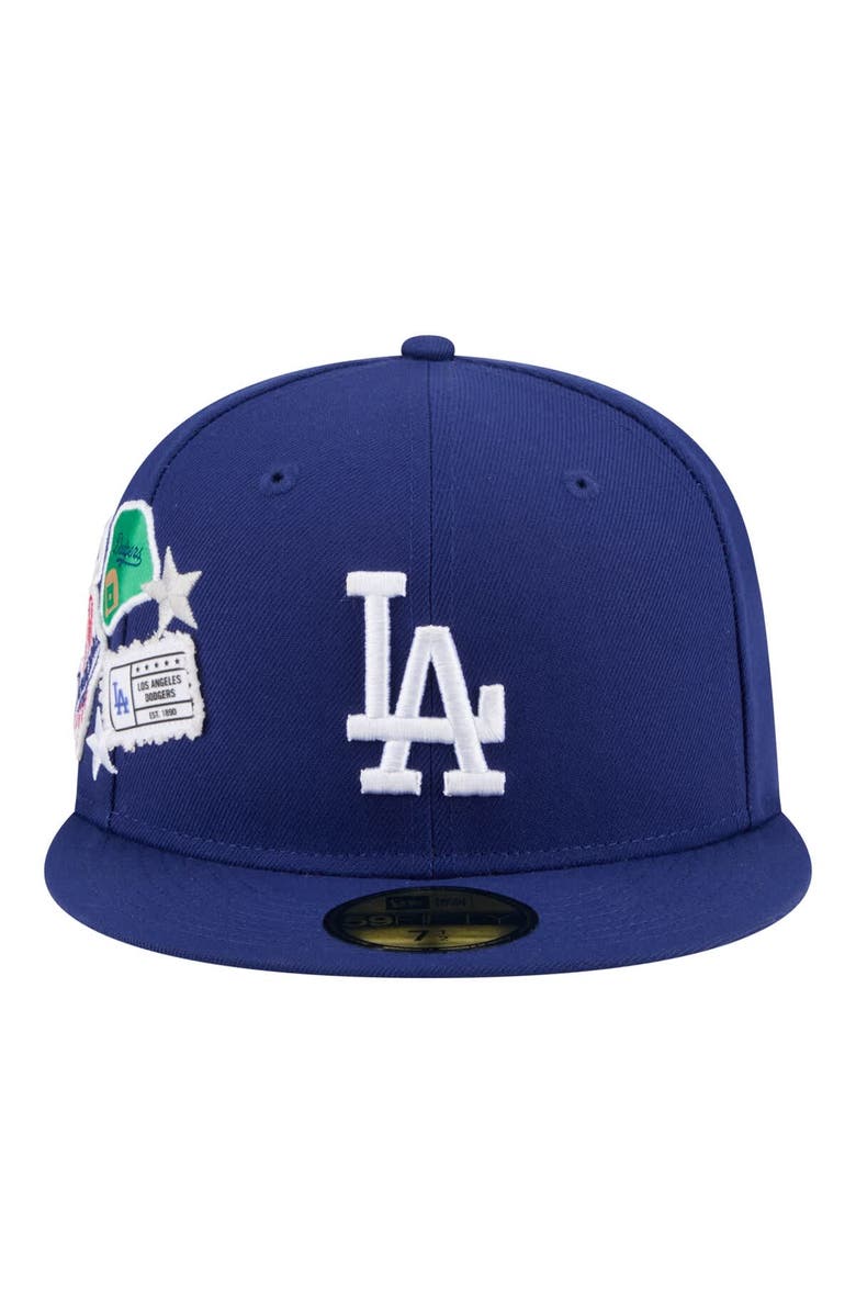 New Era Men's New Era  Royal Los Angeles Dodgers City Patch 59FIFTY Fitted Hat, Alternate, color, Royal