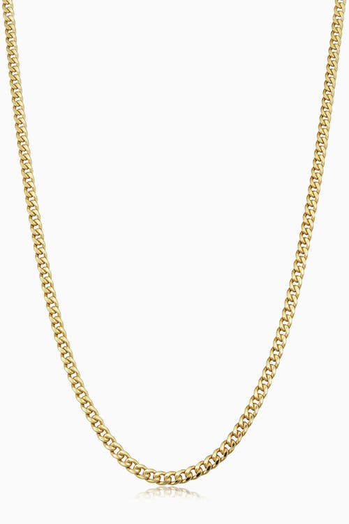 Oradina Men's Estate Cuban Chain in 14K Gold in 14K Yellow Gold 