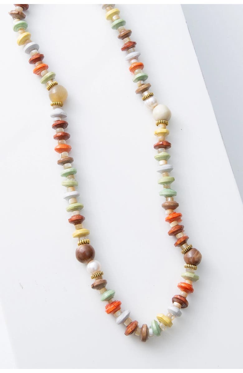 Noonday Collection Pamoja Necklace, Main, color, Multi