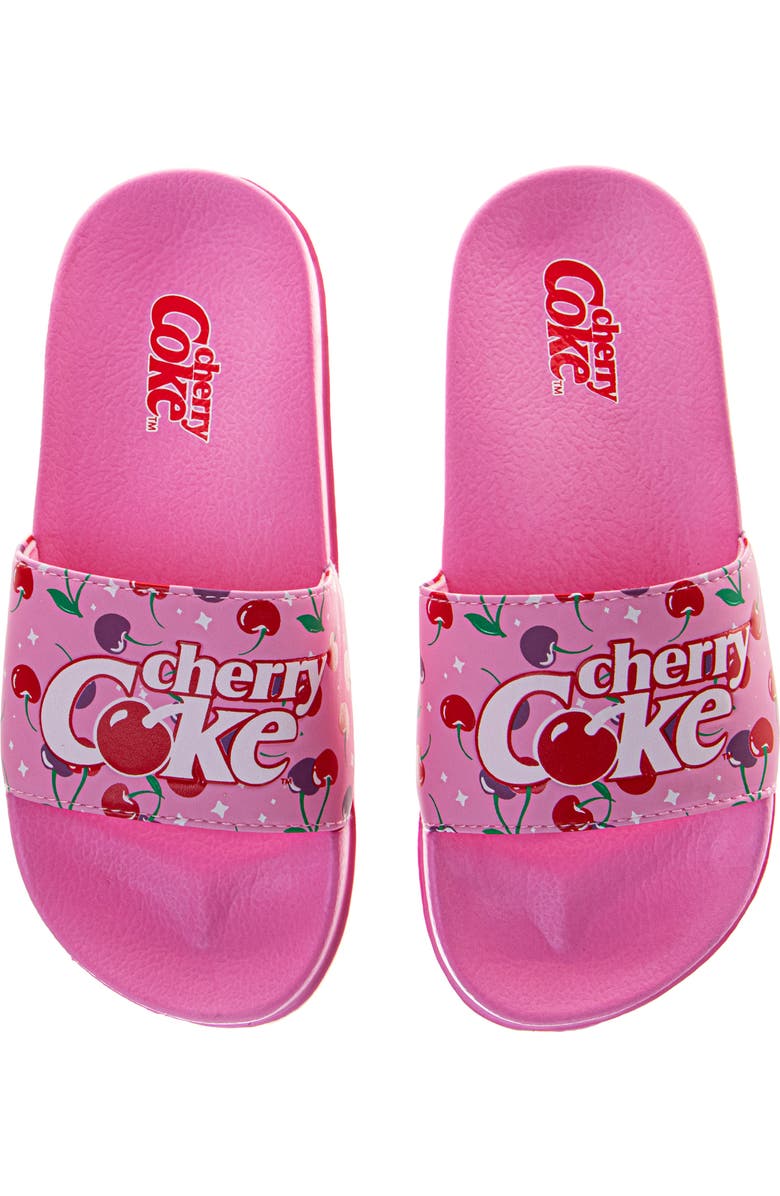 JOSMO Cherry Coke<sup>®</sup> Slide Sandal, Alternate, color, Pink