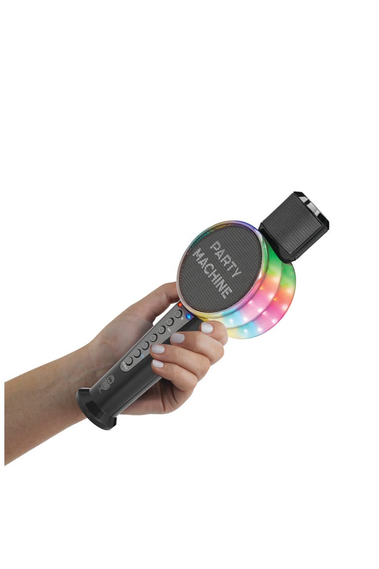 Bluetooth Party Microphone, Alternate, color, BLACK
