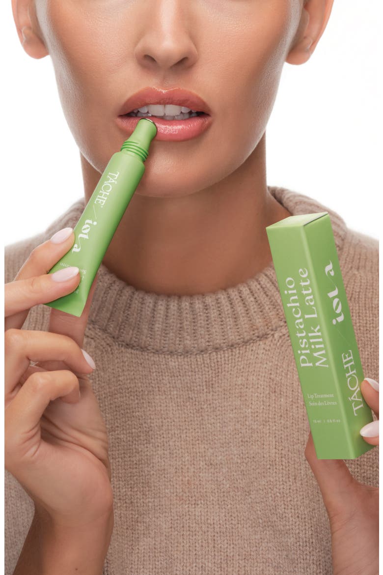 Táche Pistachio Milk Latte Lip Treatment, Alternate, color, GREEN
