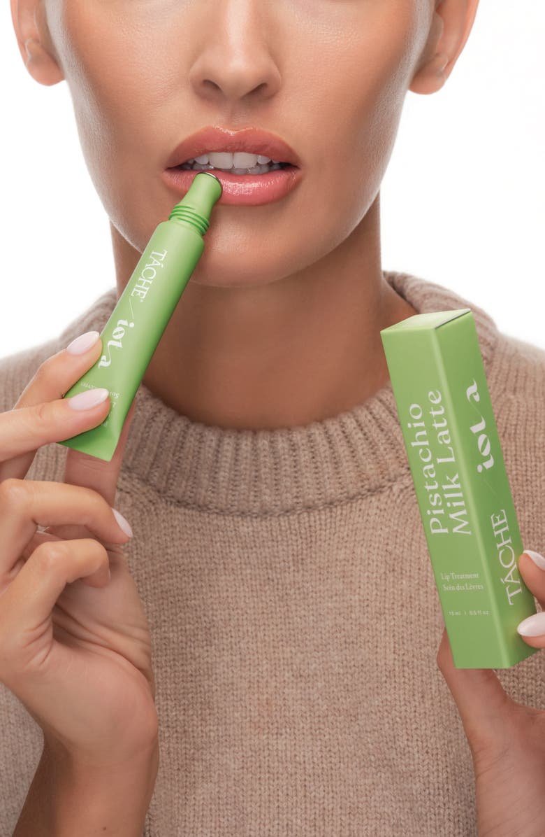 Iota Táche Pistachio Milk Latte Lip Treatment, Alternate, color, Green