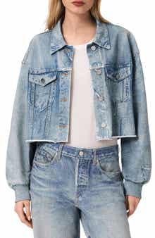 Anders Crop French Terry Illusion Shacket