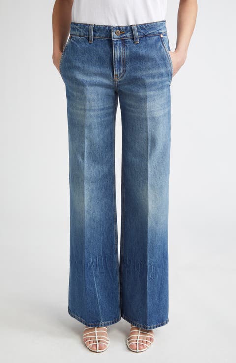 Women's Victoria Beckham Wide-Leg Pants | Nordstrom Women's Victoria Beckham Wide-Leg Pants | Nordstrom