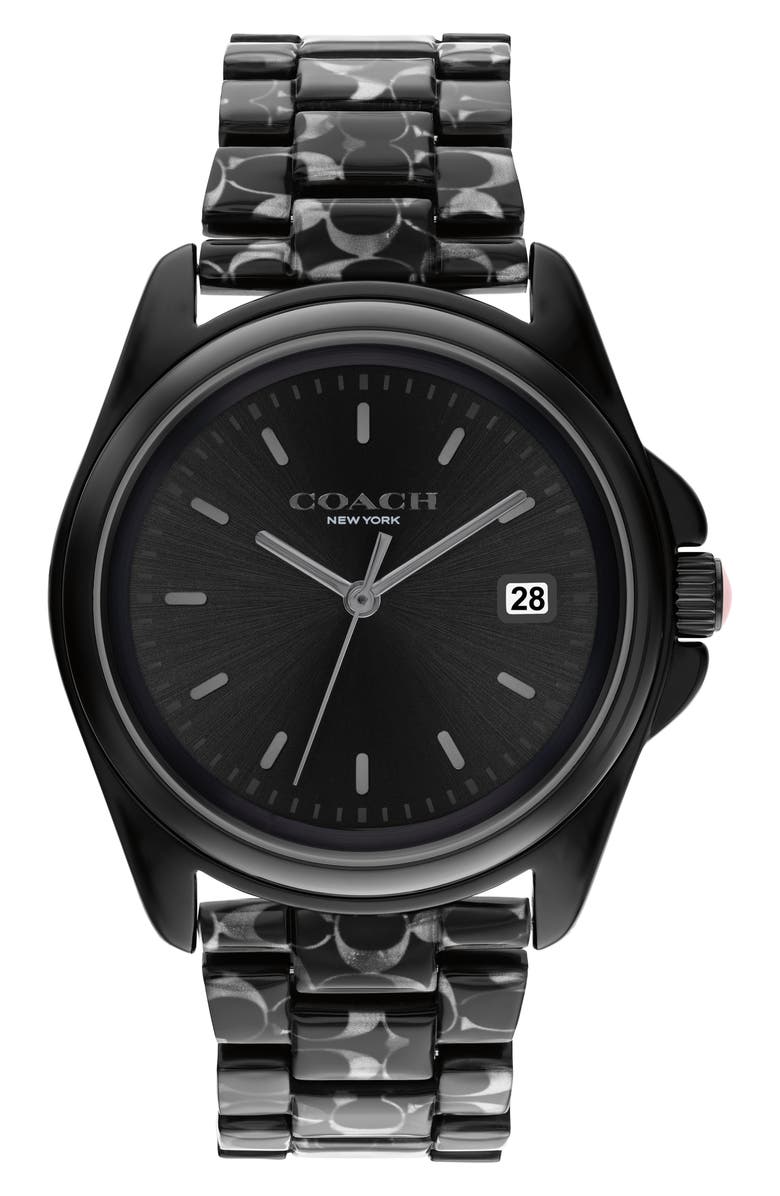 COACH Greyson Bracelet Watch, 36mm, Main, color,