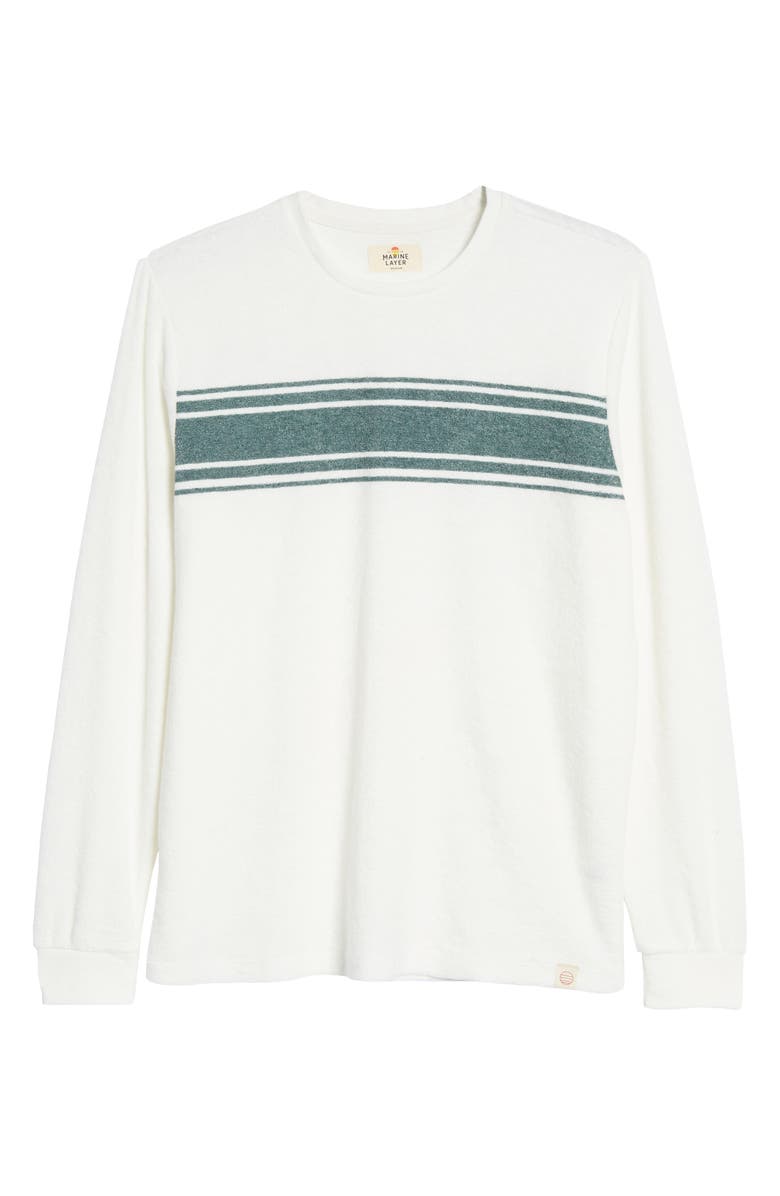 Marine Layer Men's Terry Out Crewneck Sweatshirt, Alternate, color,